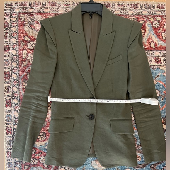 Marissa Webb Linen Blazer - Picture 11 of 15